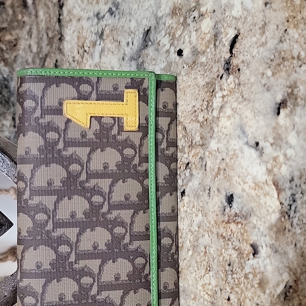CHRISTIAN DIOR EUC Monogram Rasta Walle - Picture 2 of 9